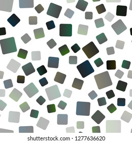 Dark Silver, Gray vector seamless layout with lines, rectangles. Illustration with set of colorful rectangles. Modern template for your landing page.