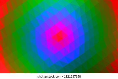 Dark Silver, Gray vector shining triangular background. Brand new colored illustration in blurry style with gradient. The best triangular design for your business.