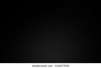 Dark Silver, Gray vector shining hexagonal template. Modern geometrical abstract illustration with gradient. The completely new template can be used for your brand book.