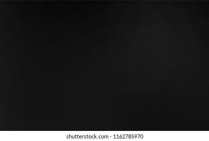 Dark Silver, Gray vector shining hexagonal background. Shining colored illustration in a Brand new style. The polygonal design can be used for your web site.