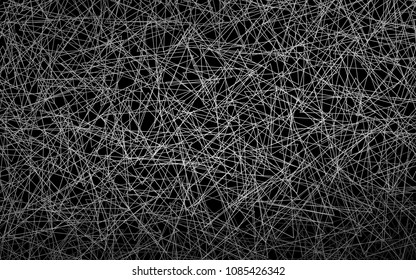 Dark Silver, Gray vector of small triangles on white background. Illustration of abstract texture of triangles. Pattern design for banner, poster, cover.