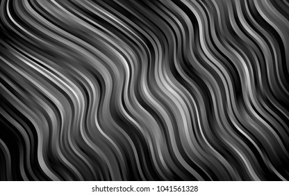 Dark Silver, Gray vector template with bubble shapes. Shining crooked illustration in marble style. A completely new template for your business design.