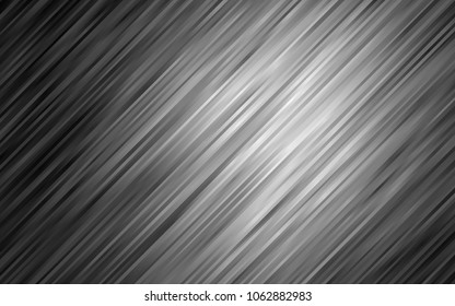 Dark Silver, Gray vector template with abstract lines. Geometric illustration in marble style with gradient.  The template for cell phone backgrounds.