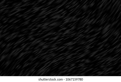 Dark Silver, Gray vector template with lava shapes. A vague circumflex abstract illustration with gradient. A completely new template for your business design.