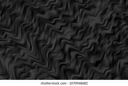 Dark Silver, Gray vector template with bubble shapes. Colorful illustration in abstract marble style with gradient. The best blurred design for your business.