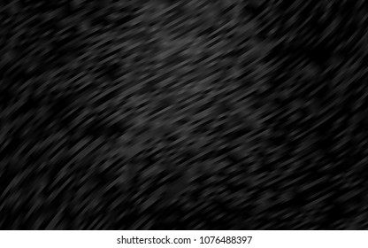 Dark Silver, Gray vector template with bent lines. Colorful illustration in abstract marble style with gradient. Brand-new design for your ads, poster, banner.