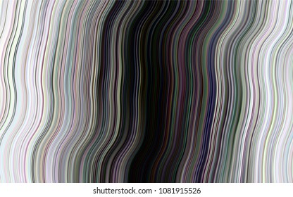 Dark Silver, Gray vector template with lava shapes. Creative geometric illustration in marble style with gradient. Marble style for your business design.