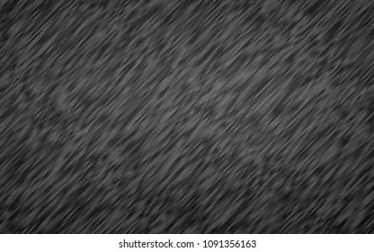 Dark Silver, Gray vector template with repeated sticks. Blurred decorative design in simple style with lines. The template can be used as a background.