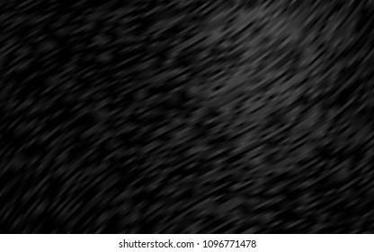 Dark Silver, Gray vector template with lava shapes. Glitter abstract illustration with wry lines. The best blurred design for your business.