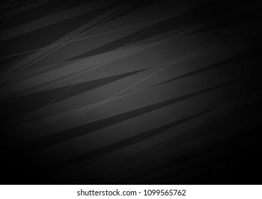Dark Silver, Gray vector template with repeated sticks. Blurred decorative design in simple style with lines. Smart design for your business advert.