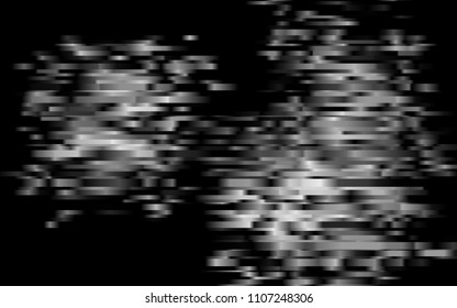 Dark Silver, Gray vector template with repeated sticks. Modern geometrical abstract illustration with staves. The pattern can be used as ads, poster, banner for commercial.