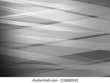 Dark Silver, Gray vector template with repeated sticks. Decorative shining illustration with lines on abstract template. Smart design for your business advert.
