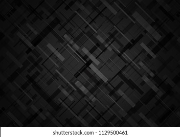 Dark Silver, Gray vector template with repeated sticks. Glitter abstract illustration with colored sticks. The pattern can be used for websites.