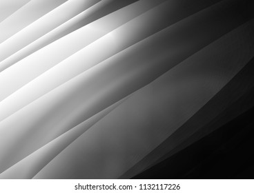 Dark Silver, Gray vector template with repeated sticks. Decorative shining illustration with lines on abstract template. The template can be used as a background.