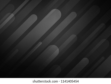 Dark Silver, Gray vector template with repeated sticks. Glitter abstract illustration with colored sticks. The pattern can be used for busines ad, booklets, leaflets