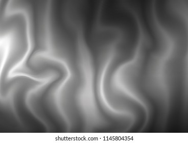 Dark Silver, Gray vector template with lava shapes. A completely new color illustration in marble style. A completely new template for your business design.