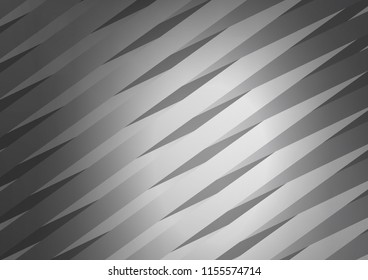 Dark Silver, Gray vector template with repeated sticks. Shining colored illustration with narrow lines. Best design for your ad, poster, banner.