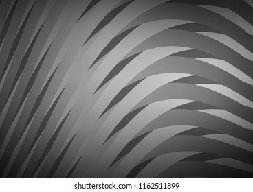 Dark Silver, Gray vector template with repeated sticks. Shining colored illustration with narrow lines. The pattern can be used for busines ad, booklets, leaflets