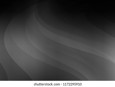 Dark Silver, Gray vector template with repeated sticks. Decorative shining illustration with lines on abstract template. Smart design for your business advert.