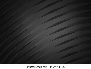 Dark Silver, Gray vector template with repeated sticks. Glitter abstract illustration with colored sticks. The template can be used as a background.