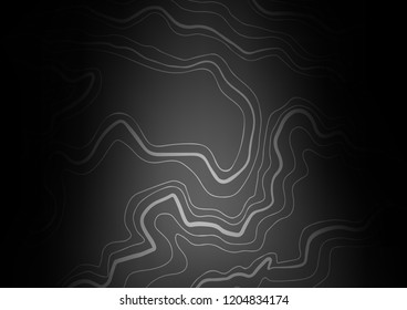 Dark Silver, Gray vector template with repeated sticks. Shining colored illustration with narrow lines. The pattern can be used for websites.