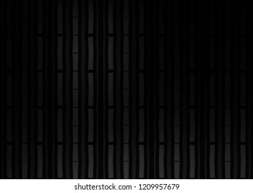 Dark Silver, Gray vector template with repeated sticks. Shining colored illustration with narrow lines. Smart design for your business advert.