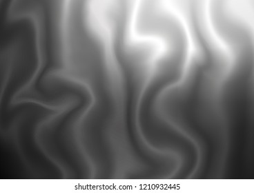 Dark Silver, Gray vector template with abstract lines. Shining illustration, which consist of blurred lines, circles. The template for cell phone backgrounds.