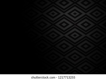 Dark Silver, Gray vector template with sticks, squares. Colorful illustration with lines, cubes on abstract template. Pattern for websites, landing pages.
