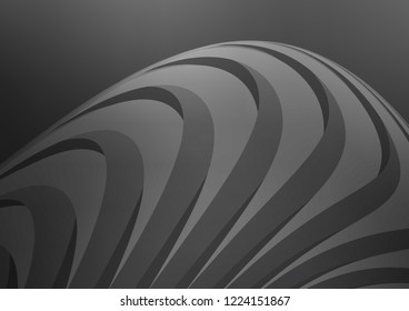 Dark Silver, Gray vector template with repeated sticks. Modern geometrical abstract illustration with staves. Best design for your ad, poster, banner.