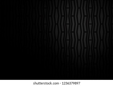 Dark Silver, Gray vector template with repeated sticks. Shining colored illustration with narrow lines. Best design for your ad, poster, banner.