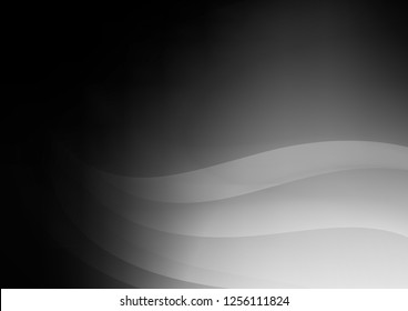 Dark Silver, Gray vector template with bubble shapes. Brand new colored illustration in marble style with gradient. A completely new marble design for your business.