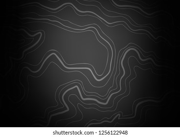 Dark Silver, Gray vector template with repeated sticks. Blurred decorative design in simple style with lines. The pattern can be used as ads, poster, banner for commercial.