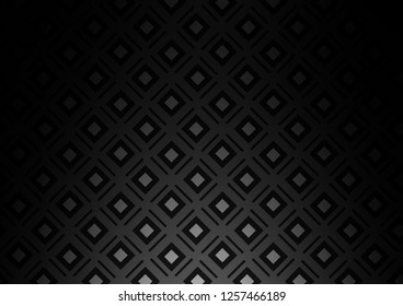 Dark Silver, Gray vector template with sticks, squares. Modern geometric abstract illustration with lines, squares. Backdrop for TV commercials.