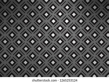 Dark Silver, Gray vector template with sticks, squares. Modern geometric abstract illustration with lines, squares. Best design for your ad, poster, banner.