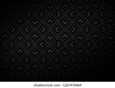 Dark Silver, Gray vector template with sticks, squares. Modern geometric abstract illustration with lines, squares. Pattern for ads, posters, banners.