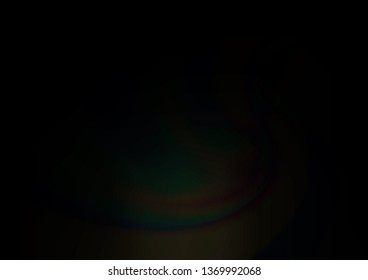 Dark Silver, Gray vector template with lava shapes. Modern gradient abstract illustration with bandy lines. Marble design for your web site.