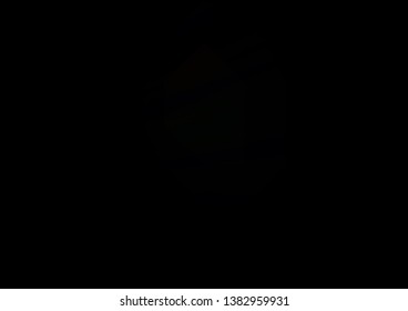 Dark Silver, Gray vector template with bent ribbons. Blurred geometric sample with gradient bubbles.  New composition for your brand book.