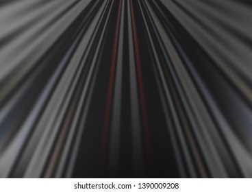 Dark Silver, Gray vector template with repeated sticks. Lines on blurred abstract background with gradient. Pattern for business booklets, leaflets.