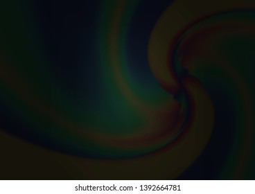 Dark Silver, Gray vector template with liquid shapes. Brand new colored illustration in marble style with gradient. The best blurred design for your business.