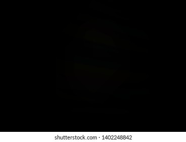 Dark Silver, Gray vector template with bent ribbons. Brand new colored illustration in marble style with gradient. A new texture for your  ad, booklets, leaflets.