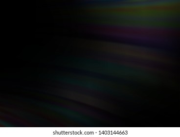 Dark Silver, Gray vector template with abstract lines. An elegant bright illustration with gradient. The best blurred design for your business.