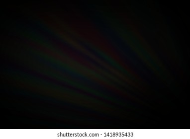 Dark Silver, Gray vector template with repeated sticks. Glitter abstract illustration with colored sticks. Best design for your ad, poster, banner.