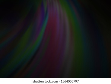 Dark Silver, Gray vector template with liquid shapes. A completely new color illustration in marble style. Marble design for your web site.