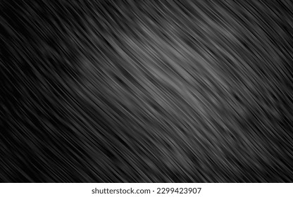 Dark Silver, Gray vector template with bent ribbons. Geometric illustration in marble style with gradient.  Textured wave pattern for backgrounds.