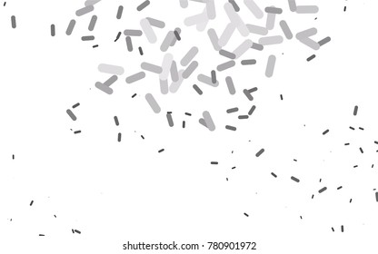 Dark Silver, Gray vector template with repeated sticks. Glitter abstract illustration with colored sticks. The pattern can be used for websites.