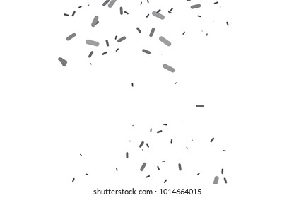 Dark Silver, Gray vector texture with colored capsules. Blurred decorative design in simple style with lines. Smart design for your business advert.