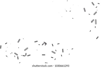 Dark Silver, Gray vector texture with colored capsules. Decorative shining illustration with lines on abstract template. The pattern can be used for websites.