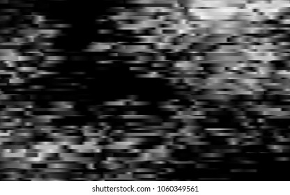 Dark Silver, Gray vector texture with colored lines. Blurred decorative design in simple style with lines. Best design for your ad, poster, banner.