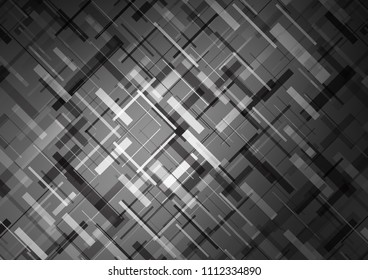 Dark Silver, Gray vector texture with colored lines. Shining colored illustration with narrow lines. The template can be used as a background.