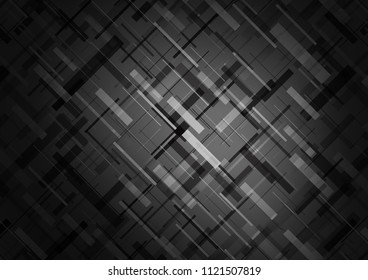 Dark Silver, Gray vector texture with colored lines. Blurred decorative design in simple style with lines. Smart design for your business advert.